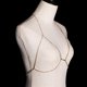 thumbnail image 4 of Collar de de cadena de cuerpo de 1 pieza Joyas para el cuerpo Oro Yinane Joyería del cuerpo, 4 of 8