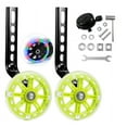 thumbnail image 1 of 5.3 Inch Flash Training Wheels for 12-20 Inch Kids Bikes, Steel Bracket & Plastic-Rubber Wheels, Universal Fit, Includes 2 Support Rods, Bolts, Washers, Locking Nuts, Limit Spacers, Wrench, Socket, 1 of 6