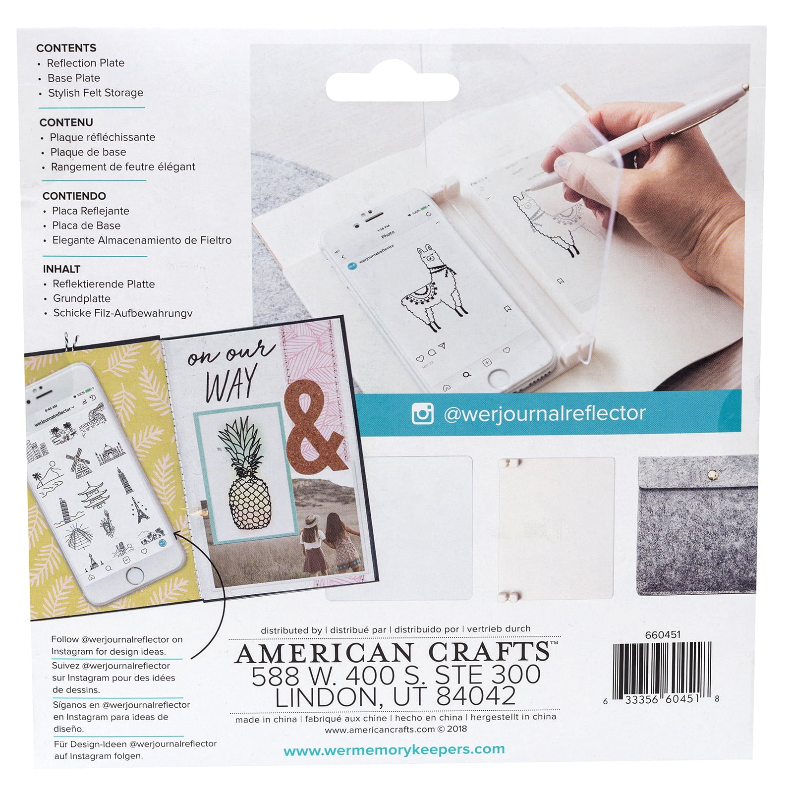We R Memory Keepers Journal Magic Reflector-3 Pieces - Art and Crafts Adult, Unisex