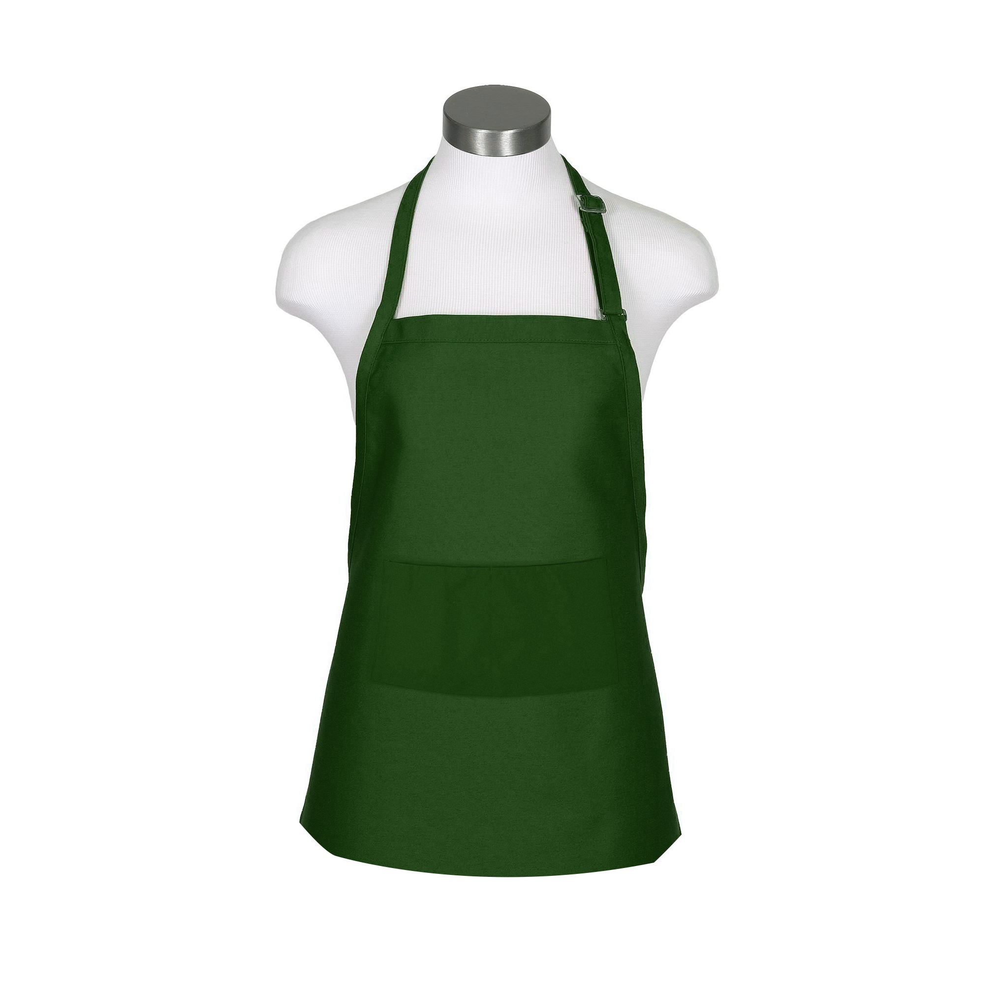 Adjustable Full Size Bib Apron with 2 Pockets Cooking Kitchen Aprons for Chef, Servers, Bar Tenders, Waiters, Waitress, Barbers, Gardener, Craftsmen, Decorators, Beauticians, Work Apron Uniform
