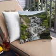 thumbnail image 1 of Ahgly Company Earth Waterfall Coussin Extérieur, 18 Pouces par 18 Pouces, 1 of 6