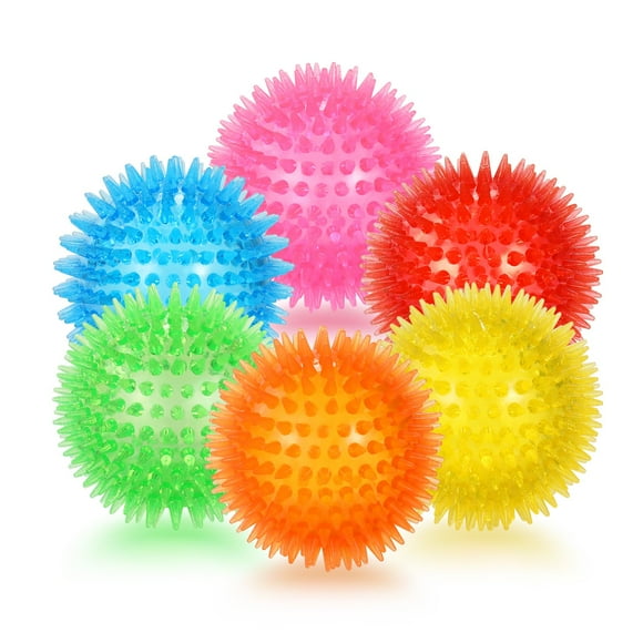 Pelotas de juguete para perros, paquete de 6, 9 cm, juguete flotante para piscina