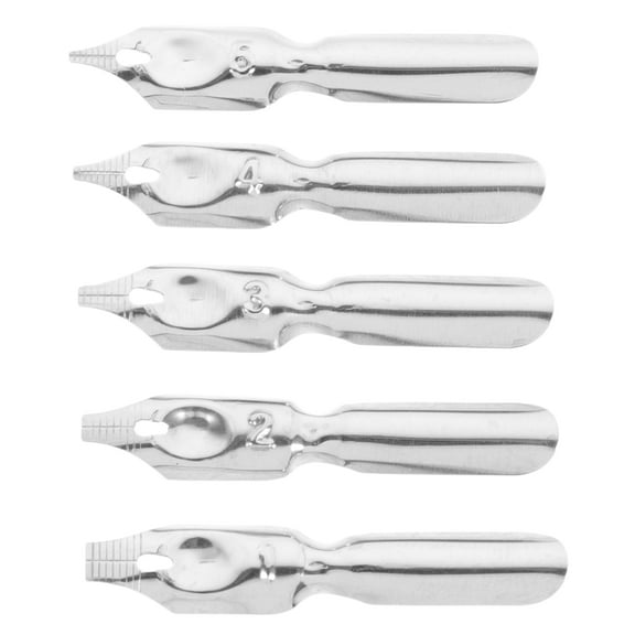 5Pcs Dip Pen Nibs for Replacement Calligraphy Pens for Writing Painting Signing