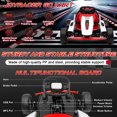thumbnail image 6 of Joyracer 24V Go Kart for Kids, 7AH Battery Powered Ride on Car for Teens Ages 6+, Outdoor Ride on Toys, High-Low Speed 5-9MPH, Accelerator/Brake Pedal, 360°Drifting, Wear-Resistant Wheels, Red, 6 of 14