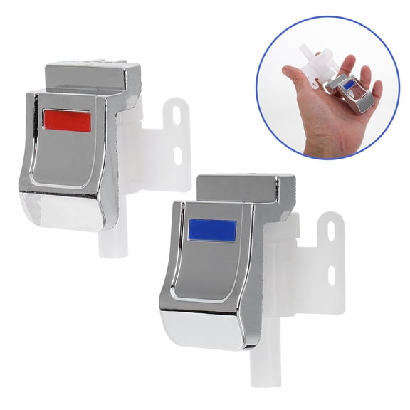 RENACLIPY 1 Pair Of Spigot For Beverage Dispenser Faucet Stainless Steel Dark Grey Water Cooler Dispenser