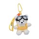 thumbnail image 5 of Llavero con colgante de animal de dibujos animados, novedoso, adorable y de peluche. oso amarillo, 5 of 9