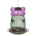 thumbnail image 3 of Tomfeel Rana Comedero para pájaros Lámpara solar Luces Comedero para pájaros salvajes Candelabros de Tomfeel Morado, 3 of 7
