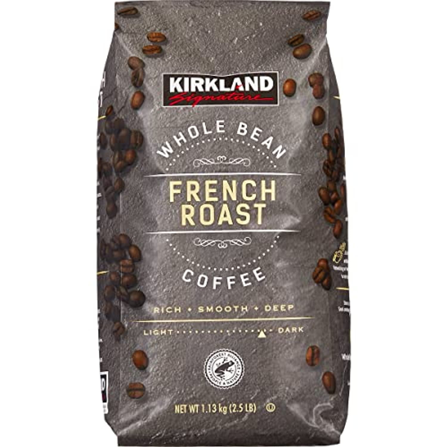 Kirkland Signature Whole Bean Coffee, French Roast, 2.5 Lbs - Walmart.com