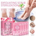thumbnail image 2 of 4-in-1 Exfoliating Foot Mask Set,Natural Fruit Nutrition for Keratin Removal,Hydrating & Repairing Foot Care,1-Pack, 2 of 5