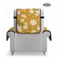 thumbnail image 7 of Yuyamidu Daisy Stretch Recliner Chair Cover with Pockers Modern Recliner Slipcover for Living Room Waterproof Reclining Chair Cover for Bedroom Soft Furniture Protector Gift for Mom, 7 of 7