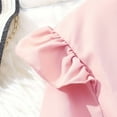 thumbnail image 5 of Clothes for Girls 2 Pc Girls Outfit Long Sleeve Bowknot Top + Pants Winter Toddler Girl Outfits Girls 9-10 Years Outfits, 5 of 7