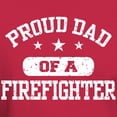 thumbnail image 3 of CafePress - Proud Dad Of A Firefighter Dark T Shirt - Men's Classic Graphic Cotton T-Shirt, 3 of 4
