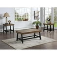 thumbnail image 4 of Steve Silver Ralston Caramel and Ebony End Table, 4 of 5