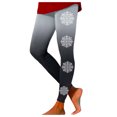 thumbnail image 1 of Zhanying Leggings de Sapin de Noël Rouges Légers Évacuant l'Humidité Grande Taille Collants Rayés Gris m, 1 of 6