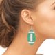 thumbnail image 4 of UPOUART 1Par Aretes Colgantes Verde Con De De Fútbol Y Lentejuelas, 4 of 6