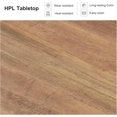 thumbnail image 2 of PURPLE LEAF 11 Pieces Modern Patio Dining Set, Rectangular Aluminum Outdoor Table and 10 All-Weather PE Rattan Chairs Set for Kitchen Porch and Garden, Deep Teak, 2 of 6