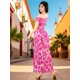 thumbnail image 3 of Vestido Maxi Casual Mujer Unitalla Largo Cómodo Estilo Boho, 3 of 4