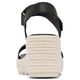 thumbnail image 3 of Sandalia Sorel Cameron Cuña Negra/Blanco Talla 8.5 Mujer, 3 of 7