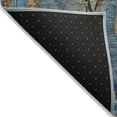 thumbnail image 5 of Addison Rugs Chantille Indoor/Outdoor Transitional Botanical Blue Machine Washable Rectangle Rug, 8' x 10', 5 of 8