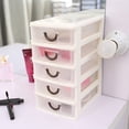 thumbnail image 3 of ziyahi Organizer Storage Drawer - plify Life With Smart Storage Solutions Multi-Layer Desktop Drawer white two layers 1Set, 3 of 6