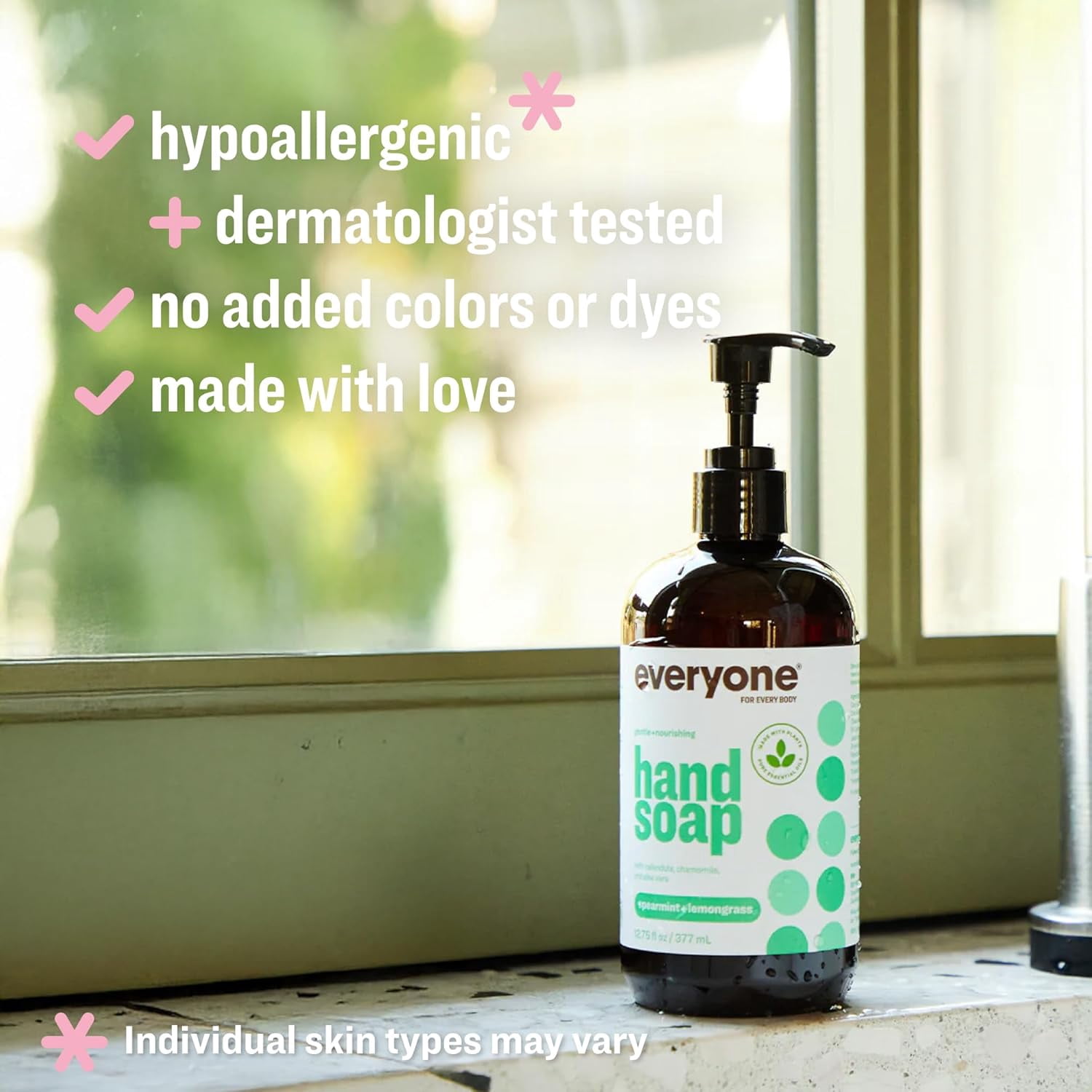 Everyone Hand Soap Spearmint & Lemongrass, 12.75 oz (3-Pack)