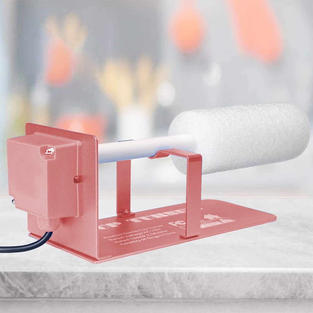 Buy Electric Cup Turner Glass Cup Tumbler Spinner DIY Cup Rotator For