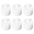 thumbnail image 2 of Velas eléctricas sin llama, 24 unidades, LED, reutilizables, con múltiples modos de luz, con 2 pilas de botón para fiestas, color blanco, 2 of 14