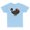 Light Blue, variant on TeesAndTankYou Turkey Football Thanksgiving Toddler Kids T-Shirt 2T Heather Grey