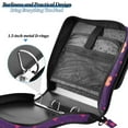 thumbnail image 4 of FORMRS Zipper Binder with Shoulder Strap 1.5-inch Ring 500 Sheet Capacity File Bag, Love in The Clouds, 4 of 5