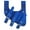 Blue, variant on Armory Replicas Ace Dueler Right-Handed Black Leather 3-Strap Universal Sword & Dagger Belt Frog