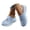 Blue, variant on Modisza Womens Breathable Mesh Walking Mules Open Back Casual Sneakers Slip on Summer Shoes Outdoor Lightweight Slides size 6 Beige