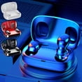 thumbnail image 4 of Wireless Earbuds 75hrs Bluetooth 5.3 Headphone Sport, 2026 Bluetooth Earbuds Stereo Deep Bass Over Ear Bud with Earhooks, ENC Noise Cancelling Mic, IPX7 Waterproof Earphone - Red, 4 of 6
