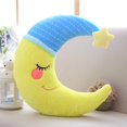 thumbnail image 4 of Naierhg Plush Pillow Soft Cute Fully Stuffed Cozy Touch Sleeping Accompany Cartoon Doll Sofa Ornament Creative Cartoon Moon Doll Throw Pillow Plush Toy Birthday Gift, 4 of 8