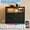 Black, variant on 2 Drawers Dresser for Bedroom, 23.6" w Wooden Dresser with LED Lights and Charging Station, Fluted Wood TV Stand with Gold Handle, Modern Chest of Dressers for Closet, Living Room, Hallway