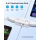 thumbnail image 3 of Enchufe plano giratorio de 360° Power Strip TROND, 4 USB, 4 enchufes, 3 of 7