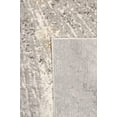 thumbnail image 6 of Pasargad Home Starburst Collection Power-Loomed White/Light Blue Area Rug- 6' x 9', For Indoor Space and all Age of Group, 6 of 6