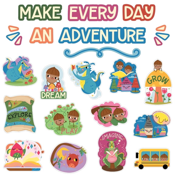Carson Dellosa Make Every Day an Adventure Bulletin Board Set (32 pieces)