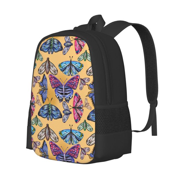 Balery Butterfly 3 Mochila para hombre y mujer - Tela Oxford 600D resistente - Gran capacidad, resistente al agua, ideal para la escuela, viajes y senderismo