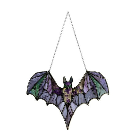 

Decoration Hanging Acrylic Bat Window Wall Pendant Home Decoration Pretty Easter Eggs Clear String for Hanging Balloons Stained Glass Window Outdoor Christmas Twig Garland for Decorating Snow Garland