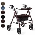 thumbnail image 3 of CAVENDY Wheelchair & Rollator Seat Cushion with Backrest Pad, 2-Piece Set, Non-Slip, Washable Cover, Universal Fit, 3 of 7