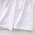 thumbnail image 6 of HFHAPW Boys Hooded Bathrobe Kids Plush Fuzzy Fleece Robe Teen boy Soft Spa Robe Girls Sleepwear pajamas Toddler Nightgown 18-24M 2-14T(White,2-3 Y), 6 of 6