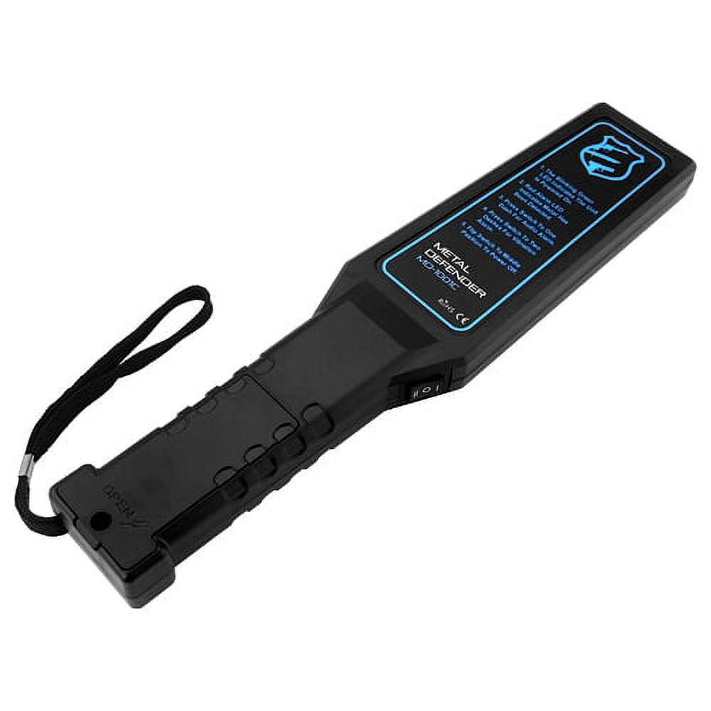 Security Scanner, Hand Held Metal Detectors with 16 LED Metal Indicator lights and Adjustable Sensitivity