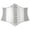 Silver, variant on Hanerdun Women Lace-up Corset Waist Belt Stretch Wide Belts for Dress Cinch Waistband White S