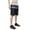 Blk-Char-Gry, variant on Men's Board Beach Swim Trunks Shorts with Cargo Pokcet-7150-Gr-Blu-2XL