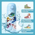 thumbnail image 3 of Paquete de 50 pegatinas de zapatos de pelota con cita motivacional para adolescentes, adultos, profesores, planificadores, pegatinas impermeables para botella de agua, ordenador portátil, guitarra Sincero Electrónica, 3 of 4