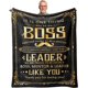 thumbnail image 1 of LHSHID Boss Day Gifts Blanket Flannel Soft and Comfortable Anti static Bed Sofa Blanket 60x80in, 1 of 5