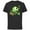 Black, variant on Disney and Pixar Monsters, Inc. Mike Wazowski Feels Good Man - Short Sleeve Cotton T-Shirt for Adults - Customized-Black