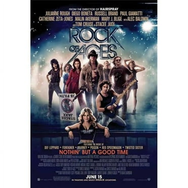 Pop Culture Graphics MOVIB83105 Rock of Ages Movie Poster, 11 x 17