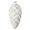 Gold, variant on Vickerman 8" Champagne Brushed Pinecone Christmas Ornament, Pack of 2