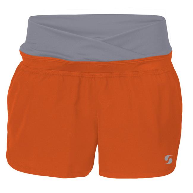 Soffe Big Girls Honeycomb Roll Waist Short